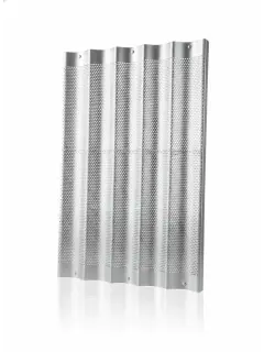 BANDEJA ACANALADA PERFORADA 65X45CM ALUMWARE