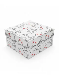 CAJA P/DULCE #4 BY HAPPY LOVE 16X16X8CM UND