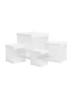 CAJA DE ACETATO BLANCA