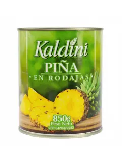 PIÑA EN RODAJAS 850GR KALDINI