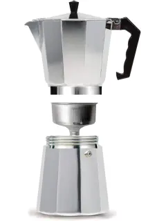 CAFETERA 12 TAZAS DE ALUMINIO PRIMULA