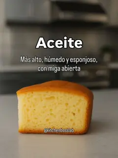 ¿Qué grasa usar para tus bizcochos?