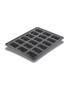 BANDEJA 18 CAVIDADES MINI LOAF WILTON 55X39CM