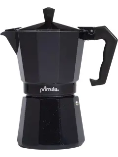 CAFETERA 6 TAZAS NEGRA DE ALUMINIO PRIMULA
