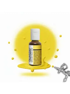 NEON BRITE YELLOW 18GR COLORANTE AEROGRAFO CHEFMASTER