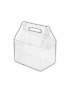 CAJITA FELIZ DE ACETATO TIPO LONCHERA 16X10X11CM