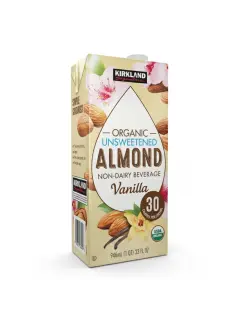LECHE DE ALMENDRAS CON VAINILLA 1LT KIRKLAND