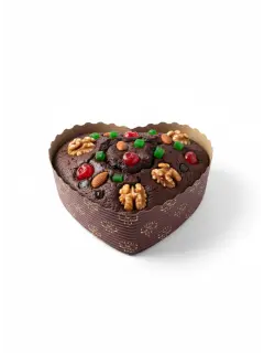 MOLDE PARA TORTA NEGRA CORAZON 100GR 10UND