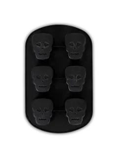 MOLDE CALAVERAS NEGRO SILICON WILTON