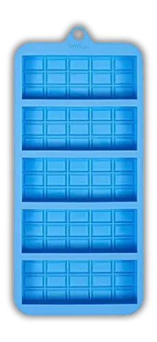 MOLDE DE SILICON TABLETAS AZUL WILTON