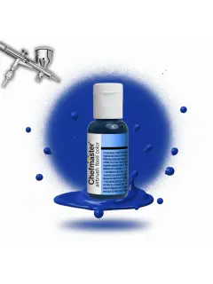 NEON BRITTE BLUE 18 GR COLORANTE AEROGRAFO  CHEFMASTER