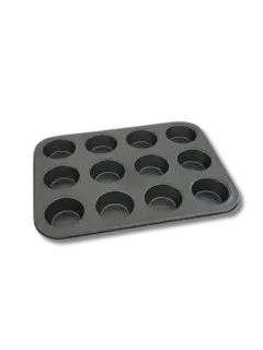BANDEJA MOLDE DE 12 CUPCAKE TEFLON
