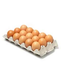 MEDIO CARTON DE HUEVOS 15UND