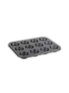 MOLDE 12 CUPCAKES ALFAHOGAR ANTIADHERENTE