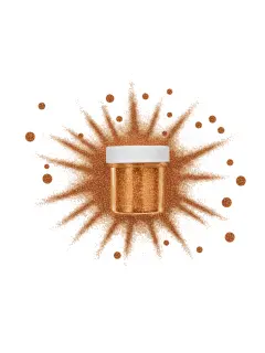 ESCARCHA COBRE POTE PEQUEÑO NACIONAL